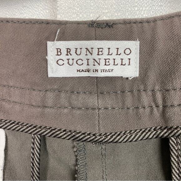 Brunello Cucinelli Brown Trousers - Picture 6 of 13